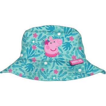 Peppa Pig Bucket Hat & Baseball Cap, Girls Sun Hat