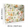 Rifle Paper Co. Colette Rose Peel and Stick Wallpaper: Self-Adhesive Floral Botanical, Multicolor, 34.2 Sq Ft Coverage - 4 of 4