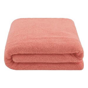 American Soft Linen 100% Cotton Turkish Oversized Bath Towel Sheet, 40x80 inches Extra Large Bath Towel Sheet - 1 of 4
