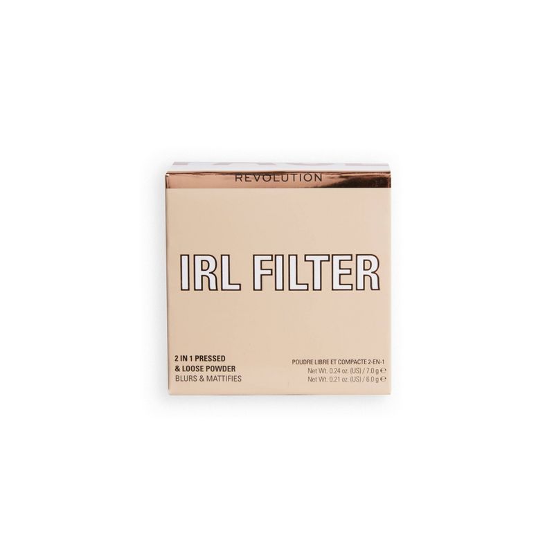 Makeup Revolution IRL Soft Focus 2-in-1 Powder - Translucent - 0.17oz, 1 of 6