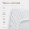 Muslin Fitted Bassinet Crib Sheet, Extra Soft 100% Muslin Cotton Bassinet Sheets by Comfy Cubs - 4 of 4