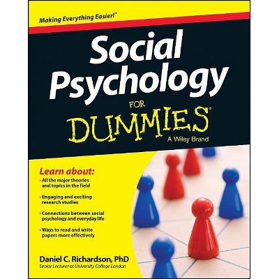 Social Psychology for Dummies - (For Dummies) by  Daniel Richardson (Paperback)