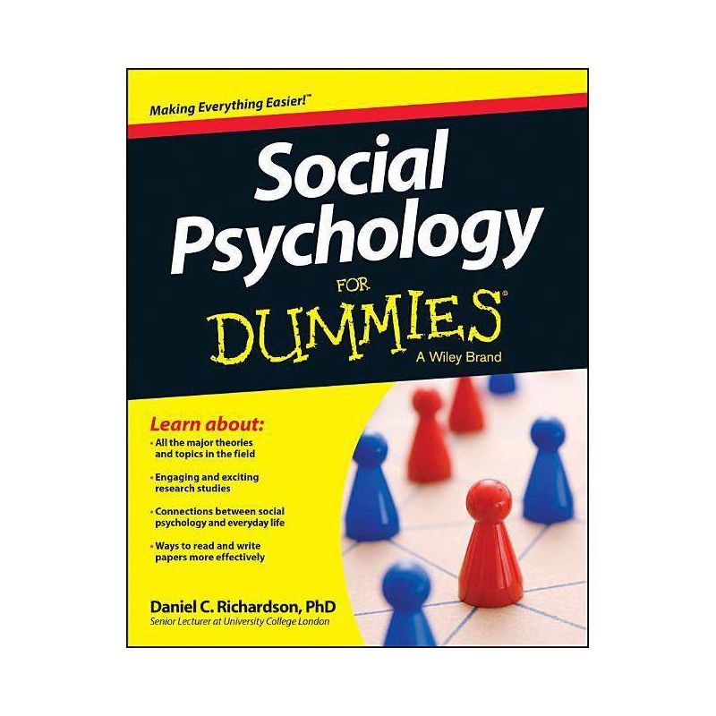 Social Psychology For Dummies - by  Daniel Richardson (Paperback), 1 of 2