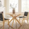Modway Crossroads 47 Inch Round Wood Dining Table - 3 of 4