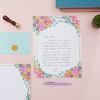 Pipilo Press 100 Sheets Floral Stationary Paper For Party Invitations, Cards, Thank You Notes, 8.5X11 In - 2 of 4