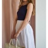 Women's Mercado Maxi Skirt - MOON RIVER - 2 of 4