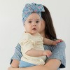 Mightly Baby Fair Trade  Organic Cotton Bow Turban - 2 of 4