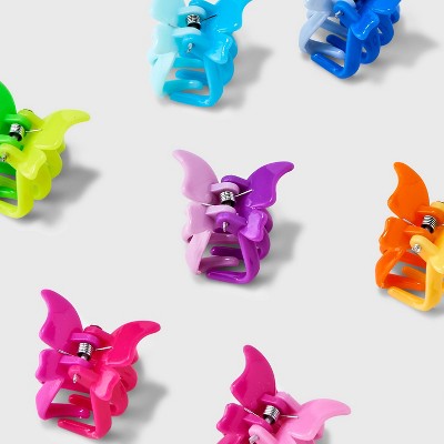 Girls&#39; 12pk Mini Butterfly Claw Clips - art class&#8482;