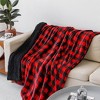 50"x60" Velvet to Faux Shearling Throw Blanket - Mantolok - 2 of 4