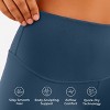 Women's High Waist Leggings with Side Pockets , Soft Stretch, Moisture Wicking, Polyester Spandex Women Activewear by Lux Decor Apparel - 4 of 4