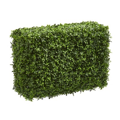 Nearly Natural 30-in Eucalyptus Artificial Hedge