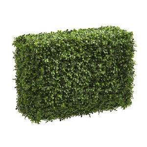 Nearly Natural 30-in Eucalyptus Artificial Hedge - 1 of 3