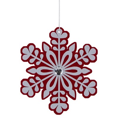 R N' Ds Christmas Snowflake Ball Ornaments - Red And White - 76 Pack :  Target