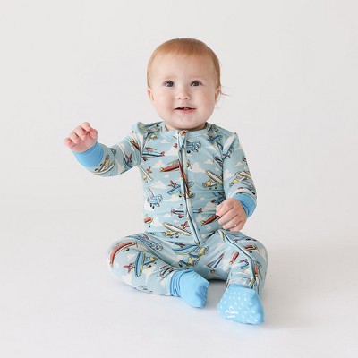 Infant Posh Planes Convertible One Piece - Posh Peanut