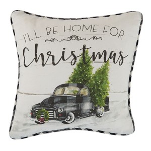 Park Designs Home For Christmas 16" Pillow Cover - 1 of 4