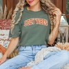 Simply Sage Market Women's Varsity Cozy Vibes Short Sleeve Garment Dyed Tee - 2 of 4