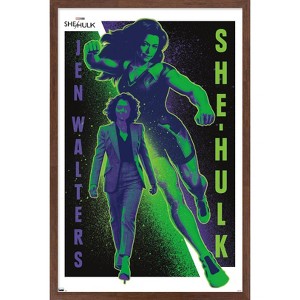 Trends International Marvel She-Hulk: Attorney At Law - Jen Walters Framed Wall Poster Prints - 1 of 4