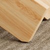 NicBex 33.4" On-Trend Tempered Glass Tabletop Coffee Table with MDF Legs,Modern Accent Center Table Cocktail Table for Living Room,130lbs Max - 3 of 4