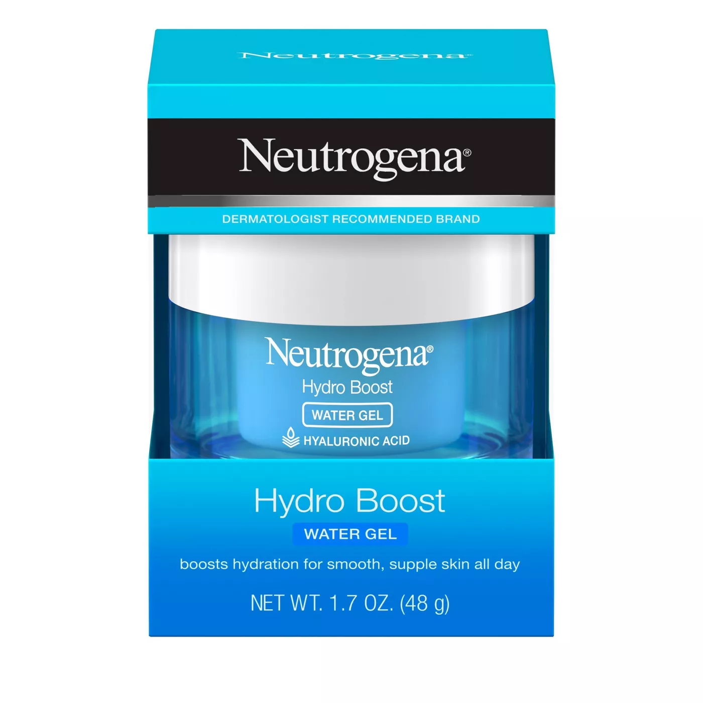 Neutrogena Hydro Boost Hydrating Water Gel Face Moisturizer with Hyaluronic Acid - 1.7 fl oz - image 1 of 22