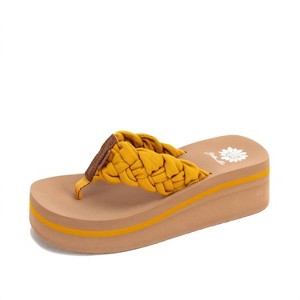 Women's Wo's Karnika Platform Sandal - YELLOWBOX - 1 of 4