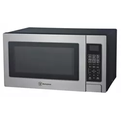 Westinghouse Stainless Steel Countertop Microwave Oven, 1,000-Watt, 1.1-Cubic Feet