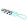 Manhattan® Transparent 4-Port USB 3.0 USB-C®/USB-A Combo Hub - 4 of 4