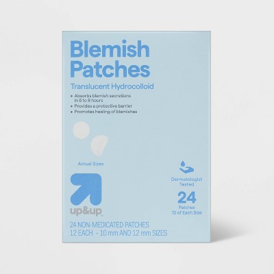 Translucent Hydrocolloid Patches - 24ct - up&up™