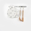 LunaLulinlk Stainless Steel Wall Mount Hook Hanger Coat Hat Holder Silver Tone - 3 of 4