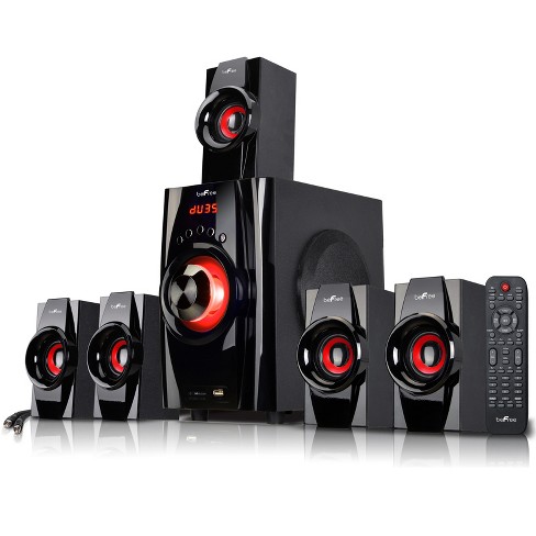 BFS-800 , beFree Sound 2.1 Channel Bluetooth Tower Speakers with Optical  Input