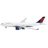 Airbus A330-200 Commercial Aircraft "Delta Air Lines" White with Red and Blue Tail 1/400 Diecast Model Airplane by GeminiJets - 2 of 4
