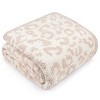 PAVILIA Plush Knit Throw Blanket for Couch Sofa Bed, Super Soft Fluffy Fuzzy Lightweight Warm Cozy All Season - 2 of 4