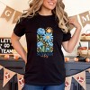 Simply Sage Market Summer Vibes Blue Flowers Short Sleeve Tee - 3 of 4