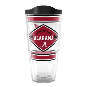 NCAA Alabama Crimson Tide 24oz First String Classic Tumbler: BPA-Free Plastic Drinkware - 1 of 3