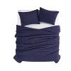 Brooklyn Loom 2pc Twin Marshmallow Comforter Set - 4 of 4