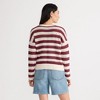 Lands' End Women's Cotton Blend Pointelle Crew Neck Sweater - 2 of 4