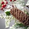 28"H Sullivans Frosted Holly Swag, Green - 2 of 2