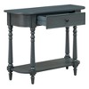 Sapphtopaz TV Stand Entryway Table with Top Drawer and Open Shelf Narrow Console Table with Open Storage for Hallway, Bedroom, Living Room - 2 of 4