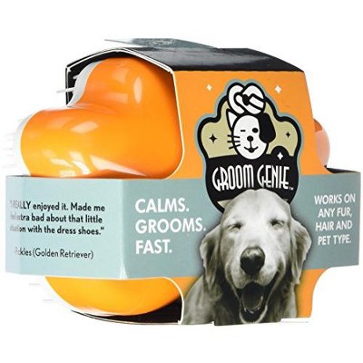 Multipet Large Dog Grooming Brush in Orange
