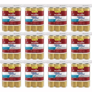 Wooster Genuine 9" American Contractor 3/8" Nap 12 Sets Of 3-Pack Roller Cover # R568-9-12PK - 1 of 1