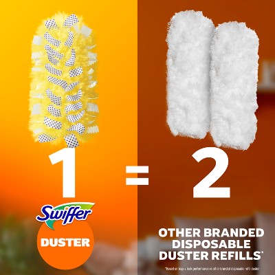 Swiffer Lemon Duster Heavy Duty Refills Furniture Cleaners - 11ct