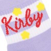 Kirby Kirby, Waddle and AOP Kirby Womens Casual Quarter Crew Socks 3 Pack - 3 of 4