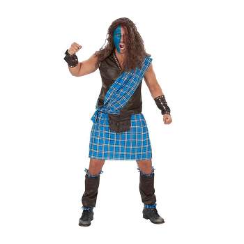 Scottish Warrior Adult Costume One Size