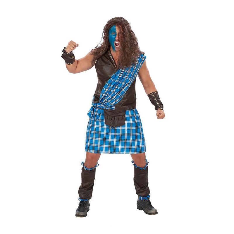 Scottish Warrior Adult Costume One Size, 1 of 2