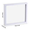Unique Bargains Floating Frame Display Holder Stand Box Jewelry Box 3 Pcs - 2 of 4