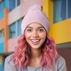 Dalix Cable Knit Pom Beanie - 3 of 4