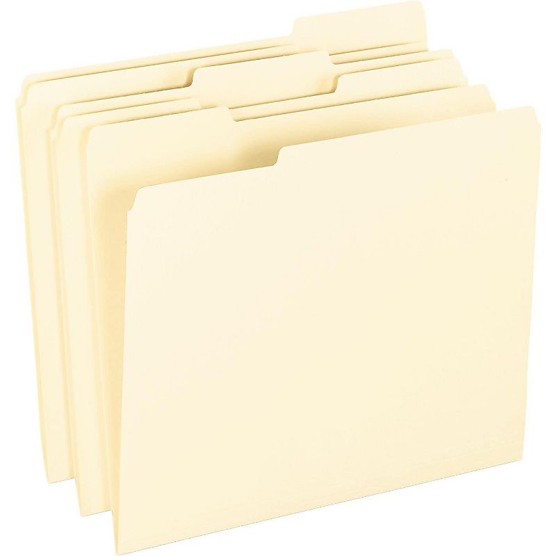 Pendaflex End File Folders 1/3 Cut Top Tab Letter Manila 100/Box 62702, 2 of 3