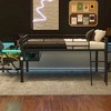 NicBex Full/Twin Size Versatile Metal Mid-Low Gaming Loft Bed with Desk,LED,Shelf&Ladder,Space-Saving Loft Beds for Gamers,350lbs Max,Gray - 4 of 4