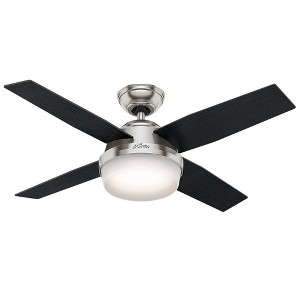 44" Dempsey Ceiling Fan with Remote (Includes LED Light Bulb) - Hunter Fan - 1 of 4