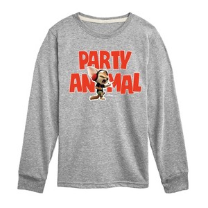 Boys' - Disney - Party Animal Long Sleeve Graphic T-Shirt - 1 of 4