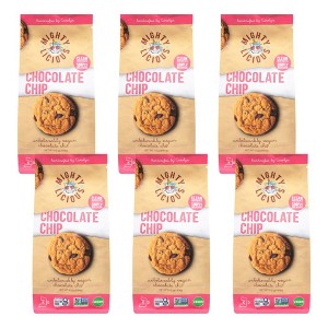 Mightylicious Chocolate Chip Vegan Cookies - Case of 6/6.5 oz - 1 of 4